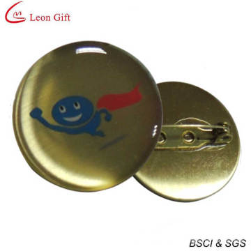 Custom Print Brass Metal Pin Badge for Gift (LM1198)